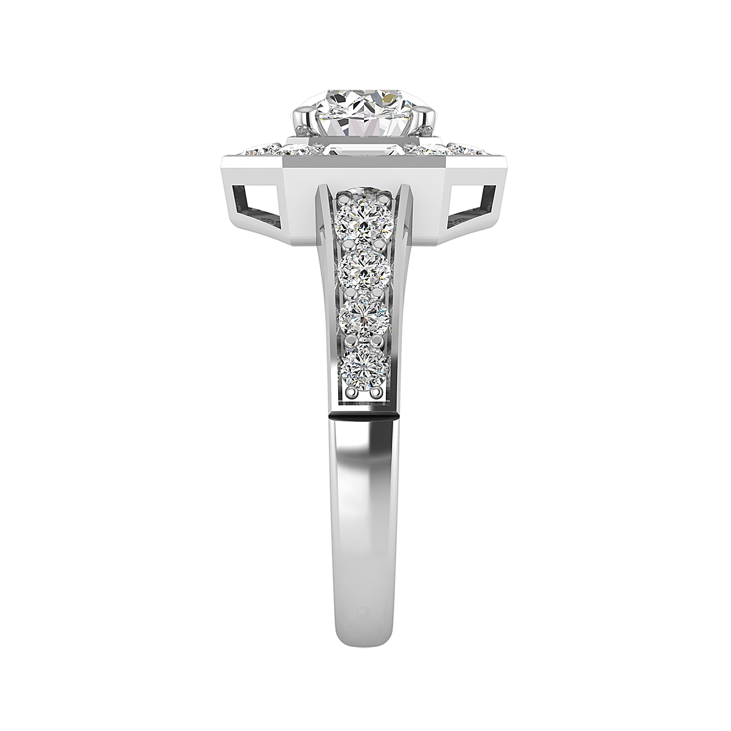 Fiona Halo Engagement Ring